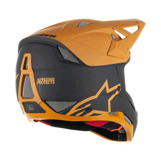 Alpinestars Missile Tech Racer 頭盔 - 黑金消光
