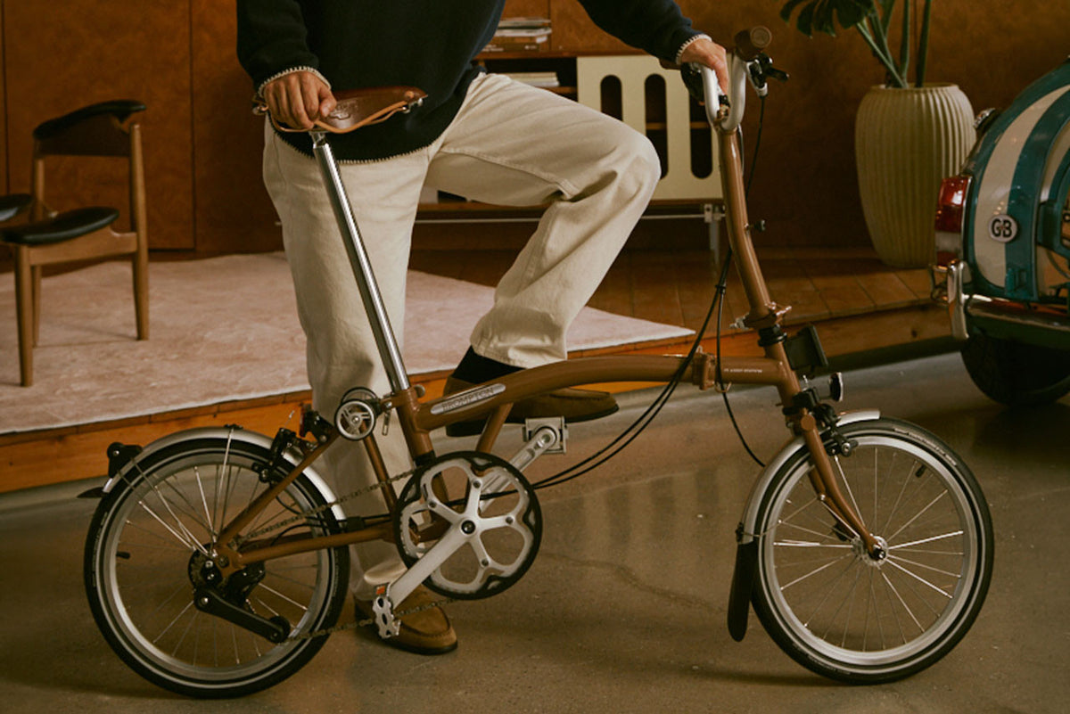 Brompton Classic Edition C Line Walnut Brown