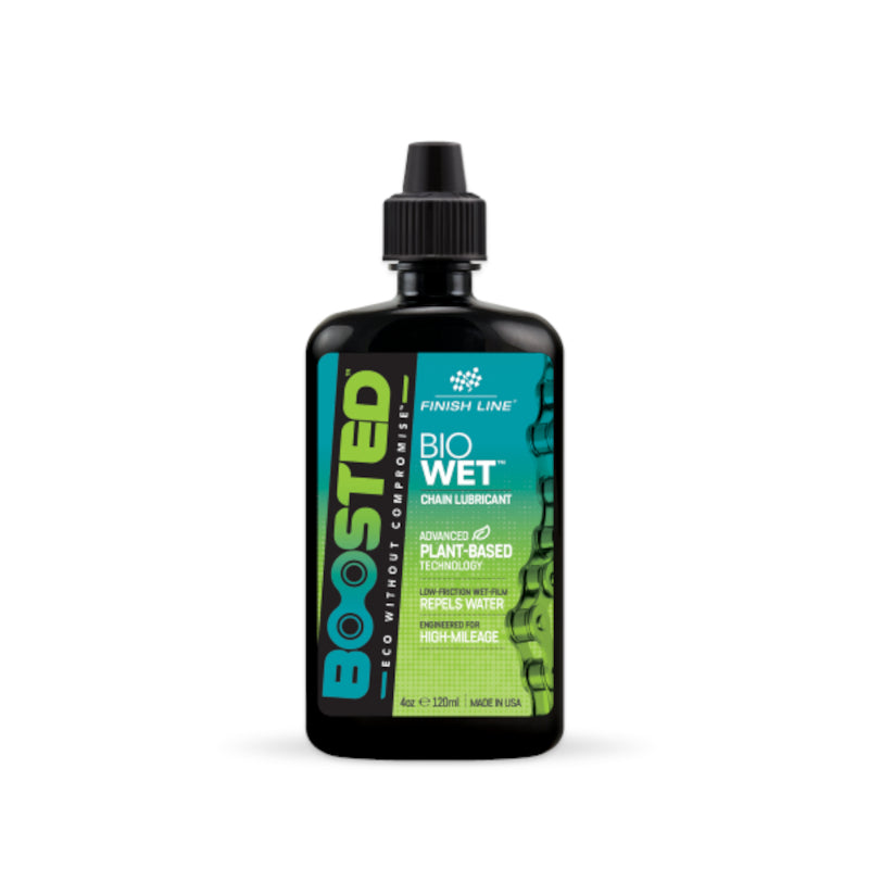 Finish Line BOOSTED BioWet Plant-Based Chain Lubricant