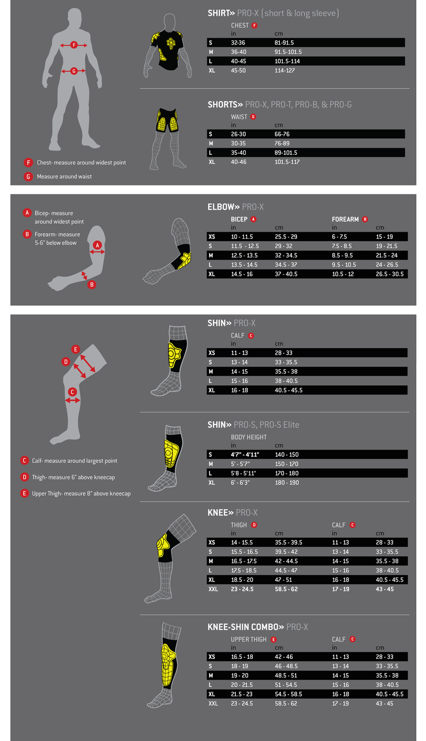 G-Form Pro-X 壓縮短袖防護上衣