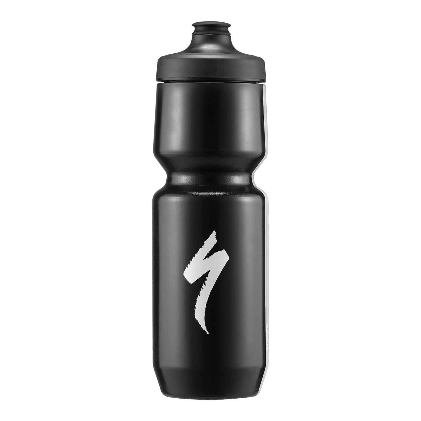 Specialized Purist WaterGate Water Bottle 26oz - Black/White S-Logo