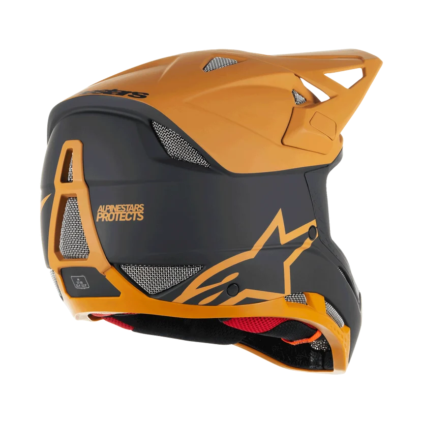 Alpinestars Missile Tech Racer 頭盔 - 黑金消光