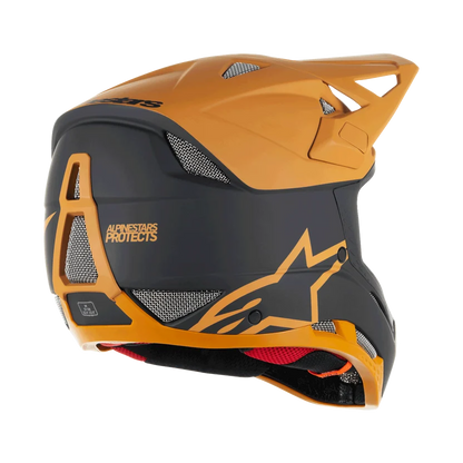 Alpinestars Missile Tech Racer 頭盔 - 黑金消光
