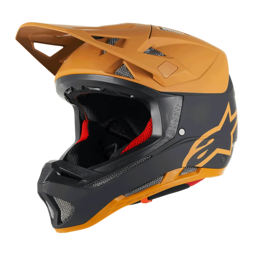 Alpinestars Missile Tech Racer 頭盔 - 黑金消光