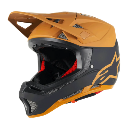 Alpinestars Missile Tech Racer 頭盔 - 黑金消光
