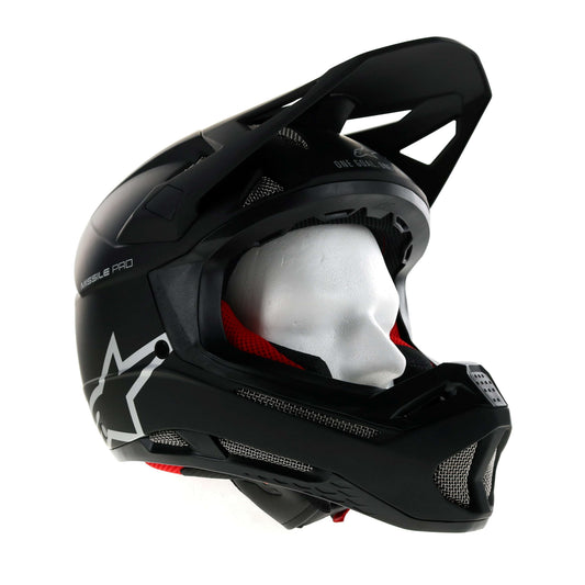 Alpinestars Missile Pro Solid CE Fullface Helmet - Black Matt