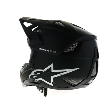 Alpinestars Missile Pro Solid CE 全罩式山地車頭盔- 消光黑