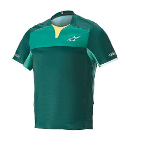 Alpinestars Drop Pro S S Jersey - Emerald Atlantic
