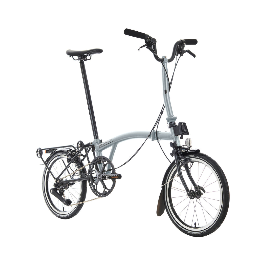 Brompton 1st Gen P Line 12-speed Lunar Ice