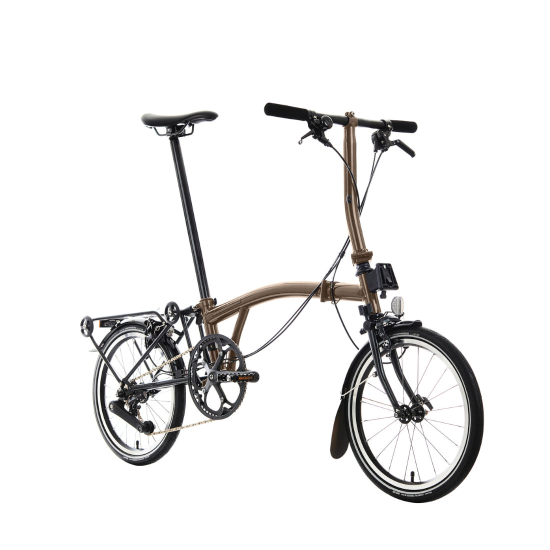 Brompton 1st Gen P Line 12-speed Bronze Sky