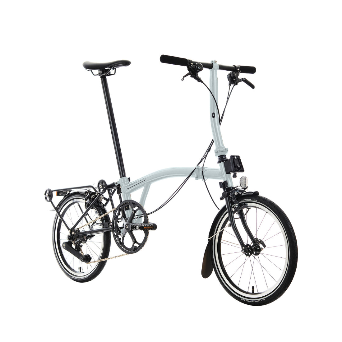 Brompton 1st Gen P Line 12-speed Lunar Ice