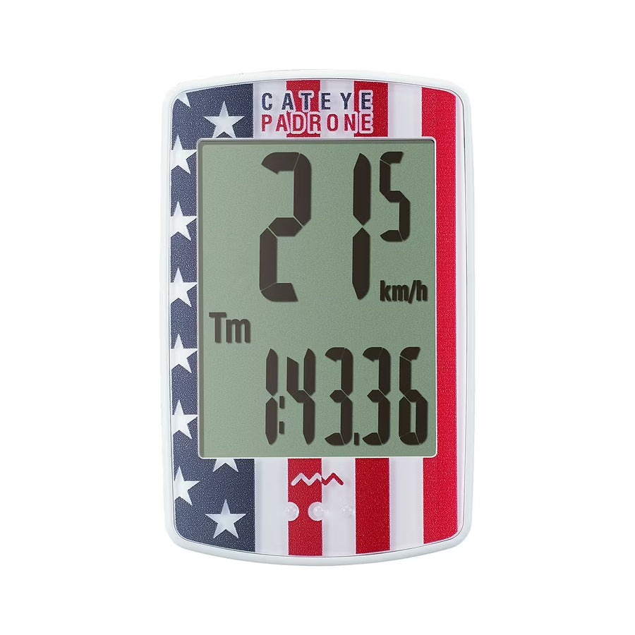 CatEye Padrone Bike Computer USA Edition