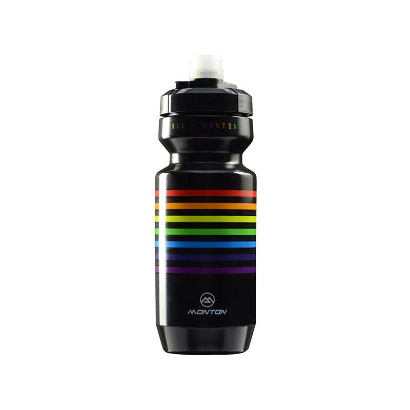Monton Rainbow Water Bottle 620ml Black