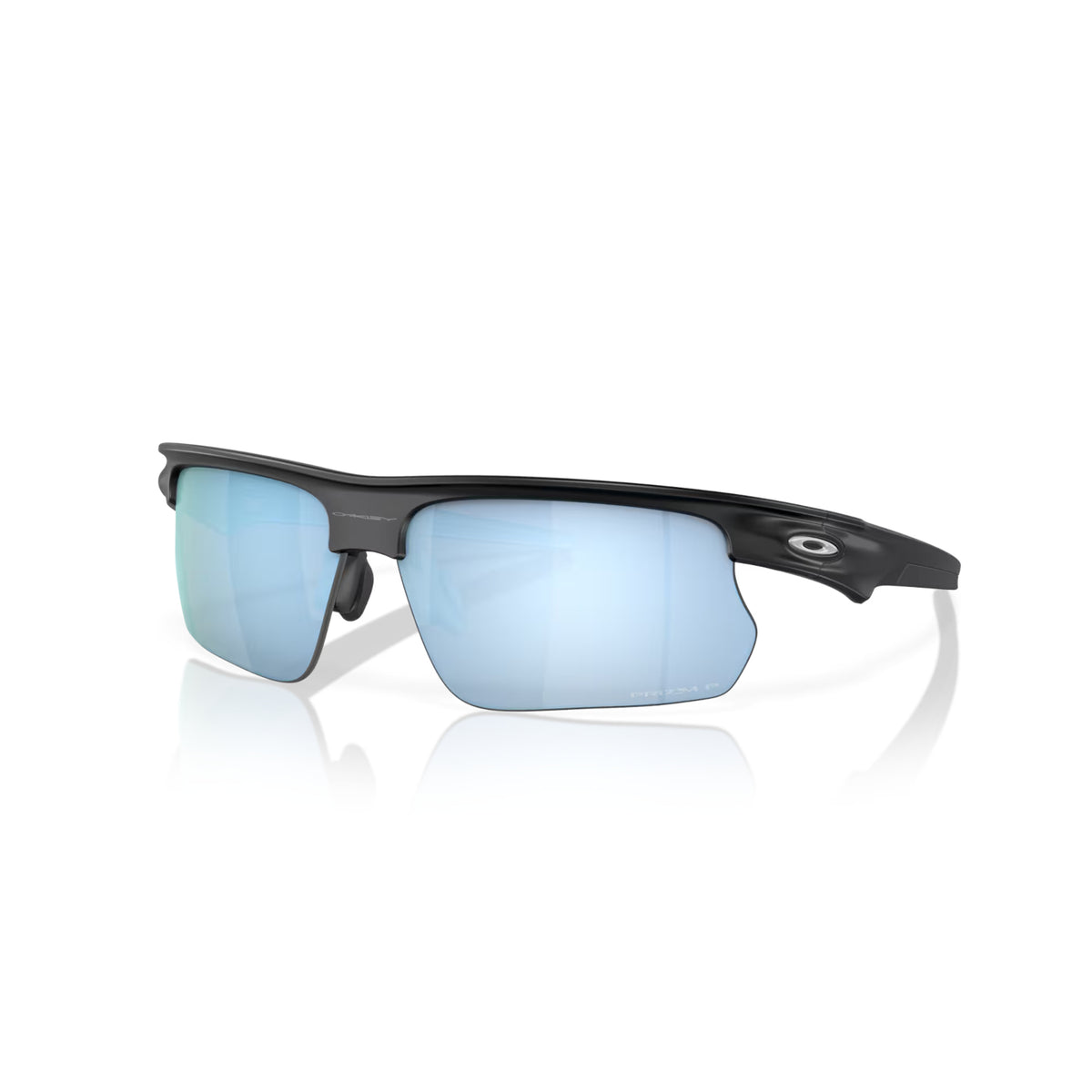 Oakley BiSphaera Sunglasses Matte Black - Prizm Deep Water Polarized Lenses