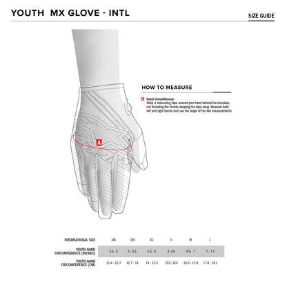 Alpinestars Freeride Youth Full Finger Gloves
