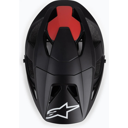 Alpinestars Vector Pro Atom Helmet - Black Red Matt